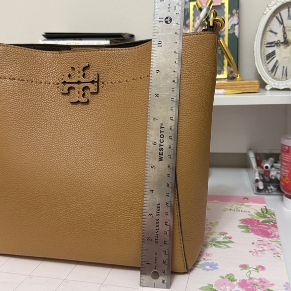 Tory Burch Brown Leather Shoulder Bag - Picture 9 of 13